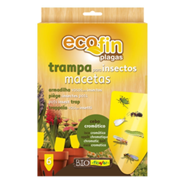 Plantadores de armadilhas para insetos Ecofin de flores