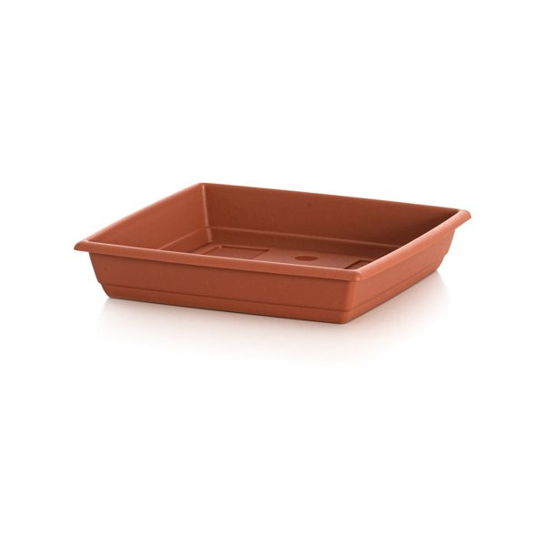 Plato Cuadrado Gardenia 25 X 25