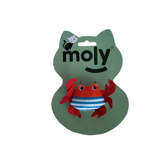 Moly Toy Pets Coleção Primavera Verão Caranguejo 8x6cm