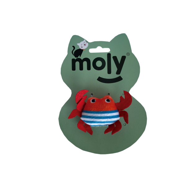 Moly Juguete Pets Colección Spring Summer Cangrejo 8x6cm